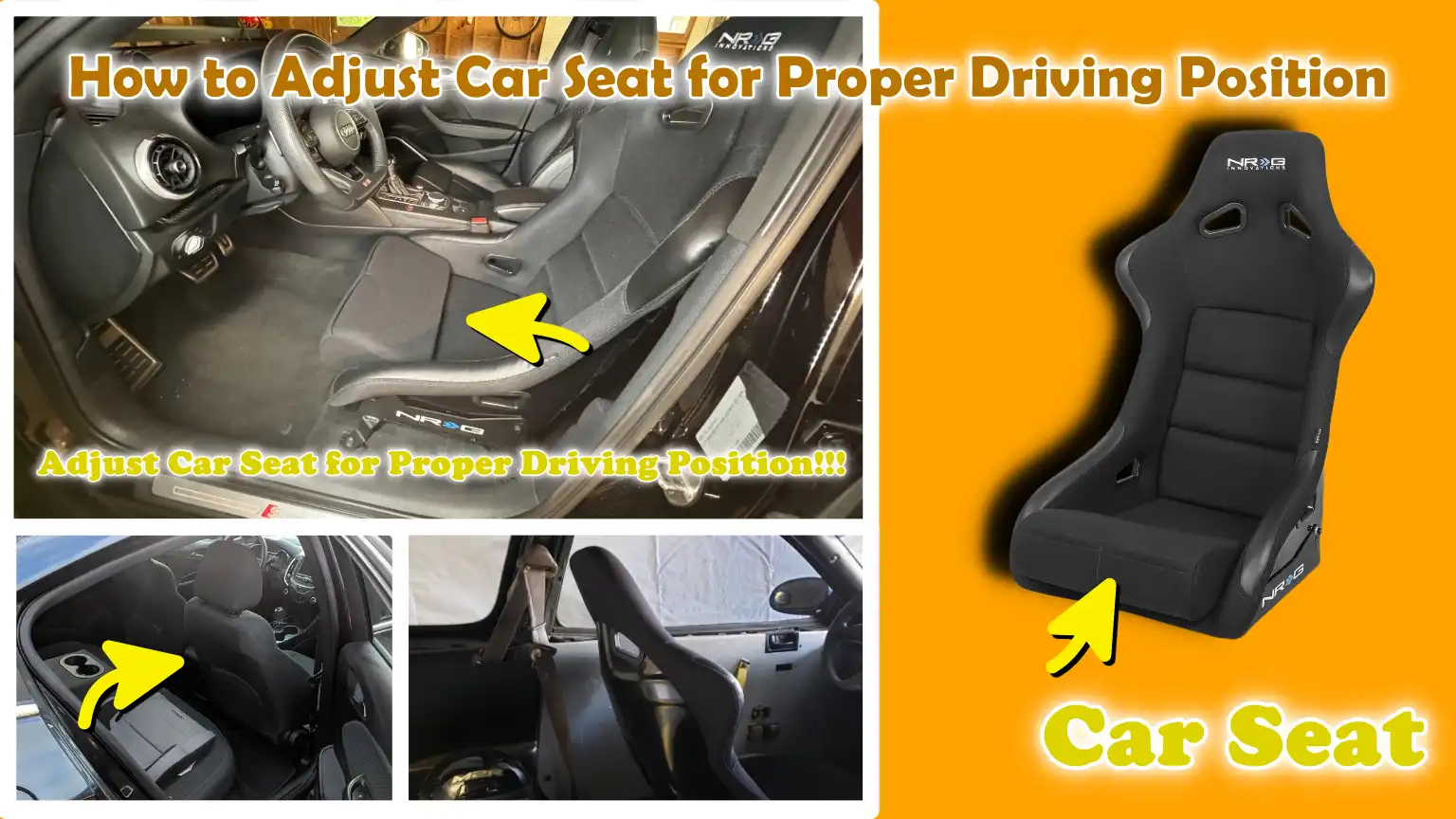 How to Adjust Car Seat for Proper Driving Position