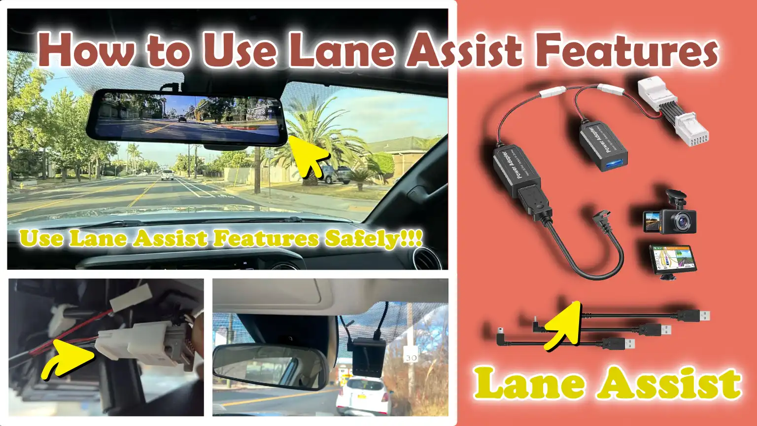 How to Use Lane Assist Features