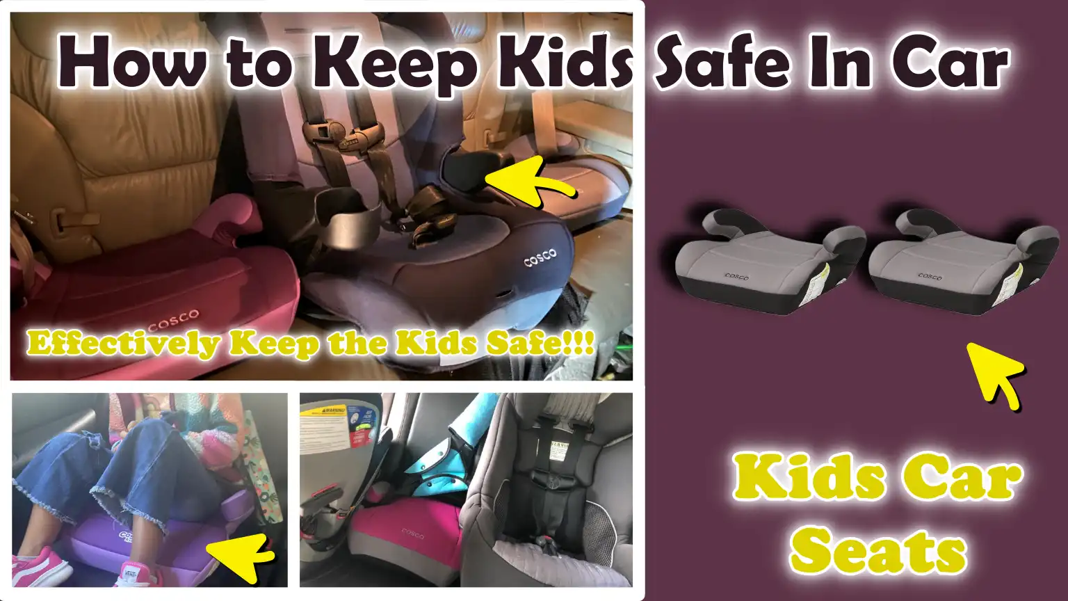 How to Keep Kids Safe In Car