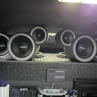 Inner Back Side of Audio System
